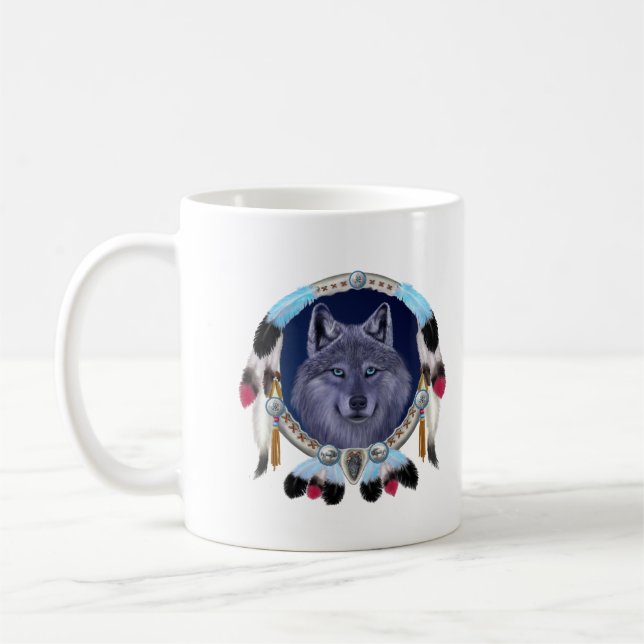 DREAMWOLF COFFEE MUG (Left)