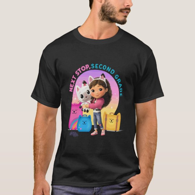 DreamWorks Gabbyu2019s Dollhouse Next Stop Second  T-Shirt (Front)