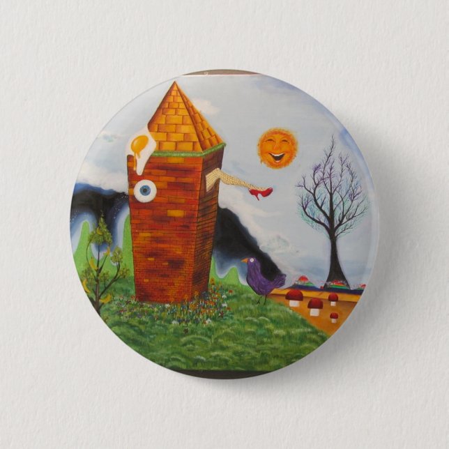 Dreamworld Heavan 6 Cm Round Badge (Front)