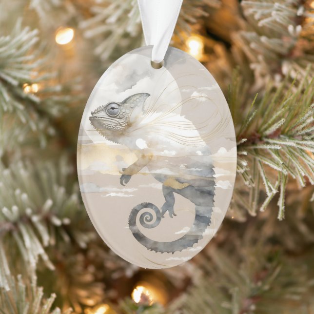 Dreamwoven Guardian Chameleon Ornament (Tree)