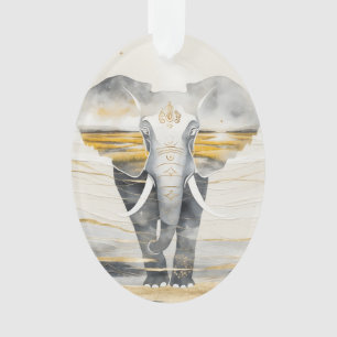 Dreamwoven Guardian Elephant Ornament
