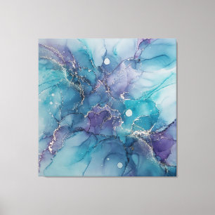 Dreamy Alcohol Ink Canvas Art