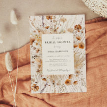 Dreamy Autumn Wildflower Bridal Shower