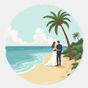 Dreamy Beach Bliss Sticker