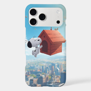 Dreamy Beagle Floating City Comic Illustration
