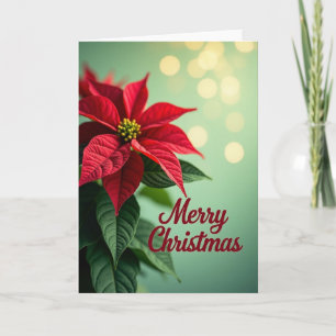 Dreamy Bloom Christmas Card