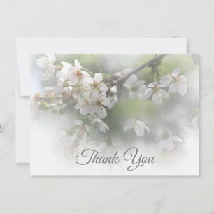 Dreamy Blossoms 2 Thank You Card