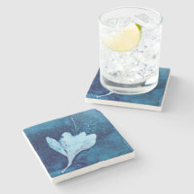 Dreamy Blue and White Floral Cyanotype