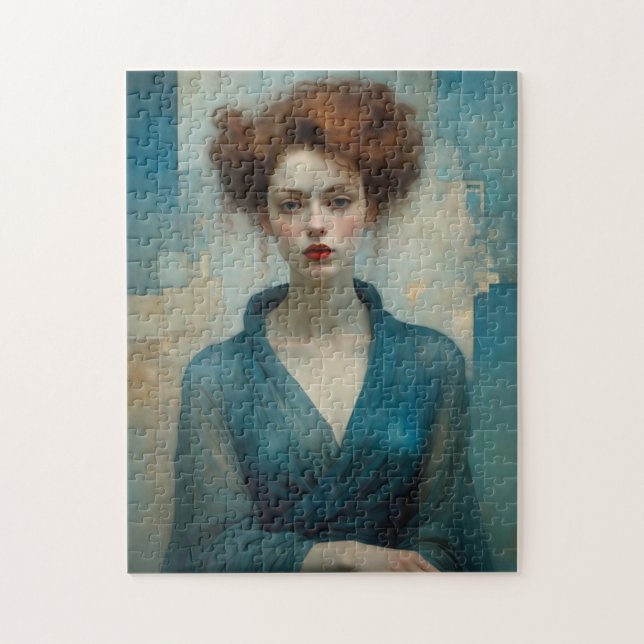 Dreamy Blue Dress Jigsaw Puzzle (Vertical)