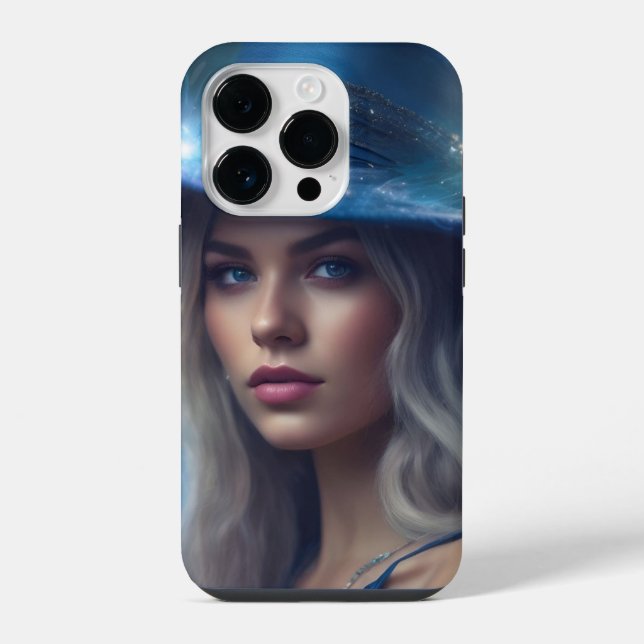 Dreamy Blue Marble iPhone Case (Back)