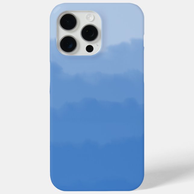 Dreamy blue sky gradient  Case-Mate iPhone case (Back)