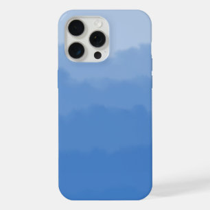 Dreamy blue sky gradient iPhone 15 pro max case