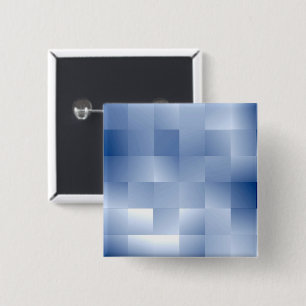 Dreamy Blue Tones in a Square Pattern 15 Cm Square Badge