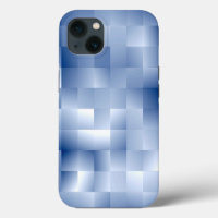 Dreamy Blue Tones in a Square Pattern