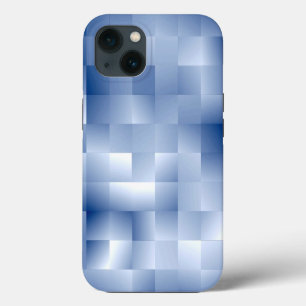 Dreamy Blue Tones in a Square Pattern iPhone 13 Case