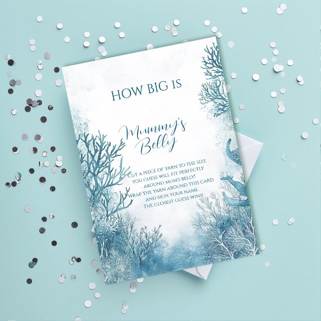 Dreamy Blue Under the Sea how big belly (Creator Uploaded)