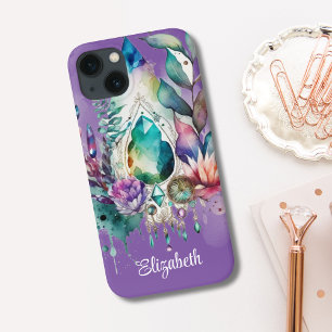 Dreamy Boho Crystals Dreamcatcher iPhone 13 Case