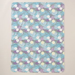 Dreamy Bubble Clouds Sherpa Fleece Blanket