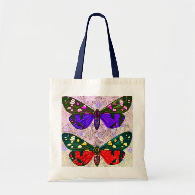 Dreamy Butterflies Tote Bag (Front)