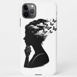 Dreamy Butterfly Cloud Silhouette Phone Case