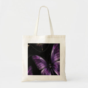 Dreamy Butterfly Pattern Tote Bag