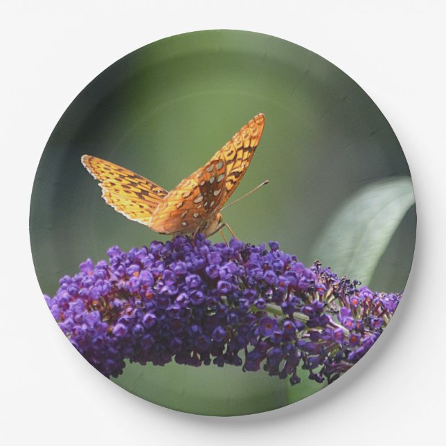 Dreamy Butterfly Plate (Front)