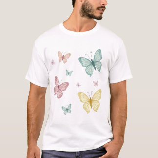  Dreamy Butterfly Watercolor T-Shirt Designs