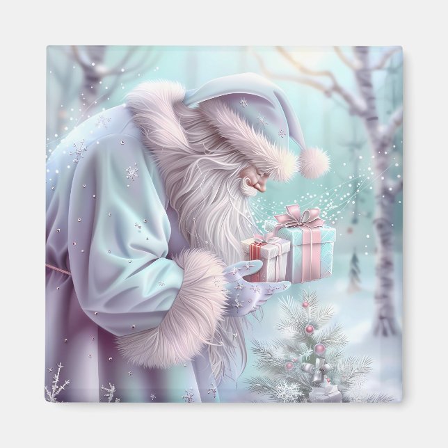 Dreamy Christmas Santa Magnet (Front)