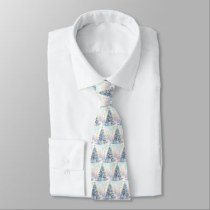 Dreamy Christmas Tree Neck Tie