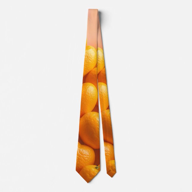 Dreamy Citrus Heart Tie (Front)