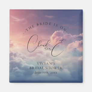 Dreamy Cloud 9 bridal Magnet