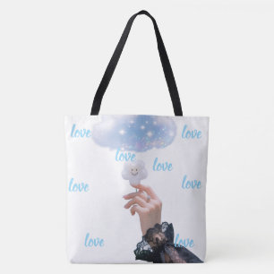 Dreamy Cloud Aesthetic Tote Bag
