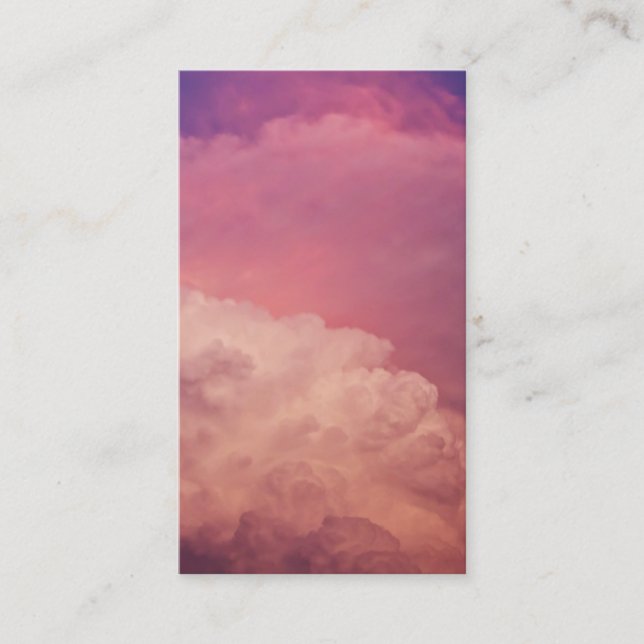 Dreamy Cloud Creative Consultant Business Card (Front)