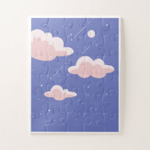 Dreamy Cloud Puzzle – Relaxing Sky Design