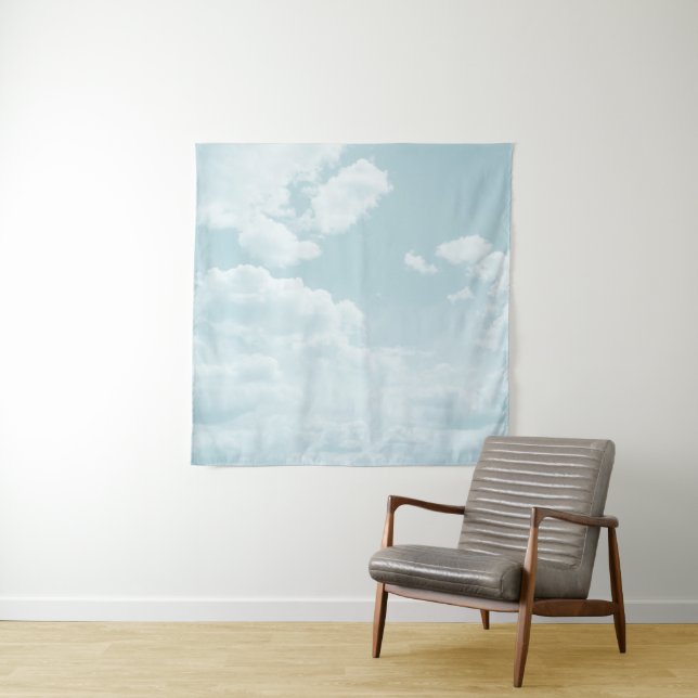 Dreamy Clouds 14 #nature #art Tapestry (In Situ)