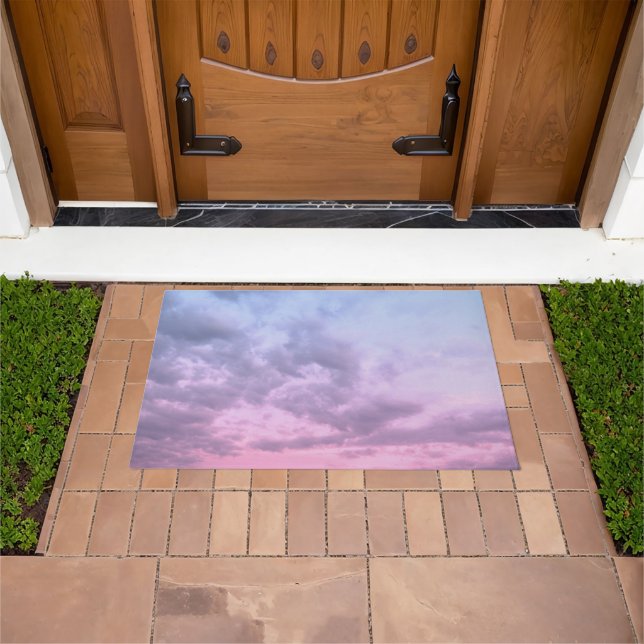 Dreamy Clouds 16 - Caribbean Sunset Doormat (Outdoor)