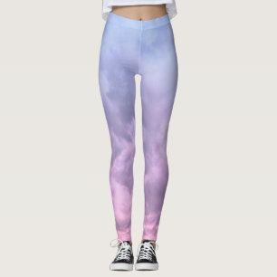 Dreamy Clouds 16 - Caribbean Sunset Leggings