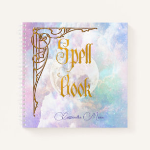 Dreamy Clouds and Stars Spell Book