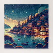 Dreamy Coastal Night