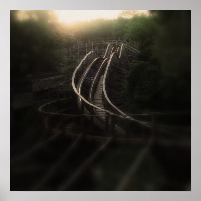 "Dreamy Coaster" Poster (Front)