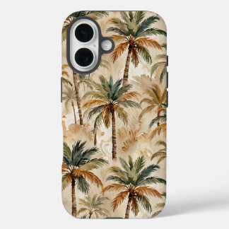 Dreamy Coconut Palm Grove iPhone 16 Case