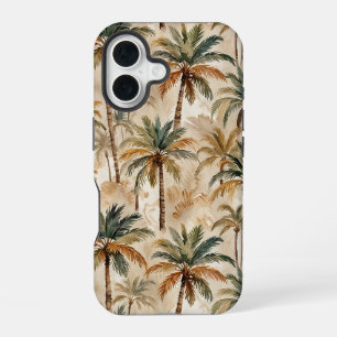 Dreamy Coconut Palm Grove iPhone 16 Case
