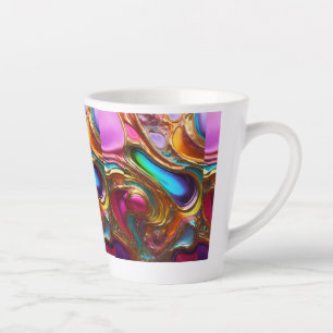 Dreamy Colourful Latte Mug