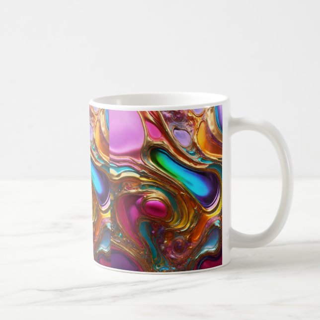 "Dreamy Colourful Mug" Coffee Mug (Right)