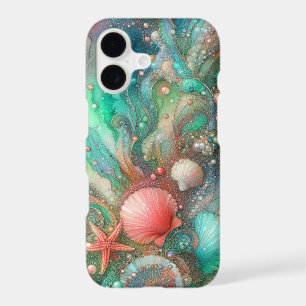 Dreamy Coral and Mint Mermaid Pearls