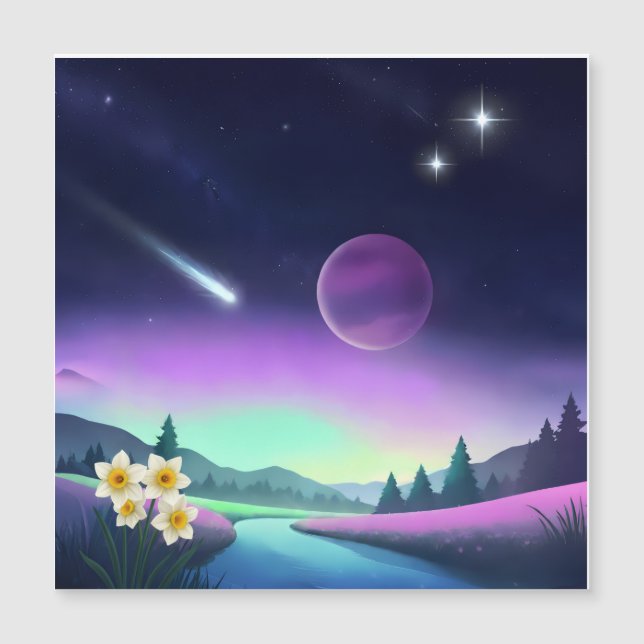 Dreamy Cosmic Landscape  (Front)