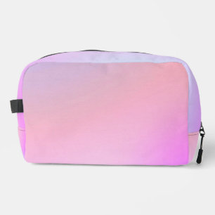 Dreamy Cotton Candy Pastel Gradient Dopp Kit