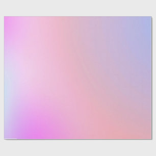 Dreamy Cotton Candy Pastel Gradient Wrapping Paper