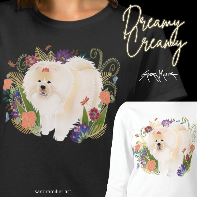 DREAMY CREAMY cream chow SHIRTS choose colour/styl (Creator Uploaded)