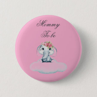 Dreamy Days with Rosie the Elephant. 6 Cm Round Badge
